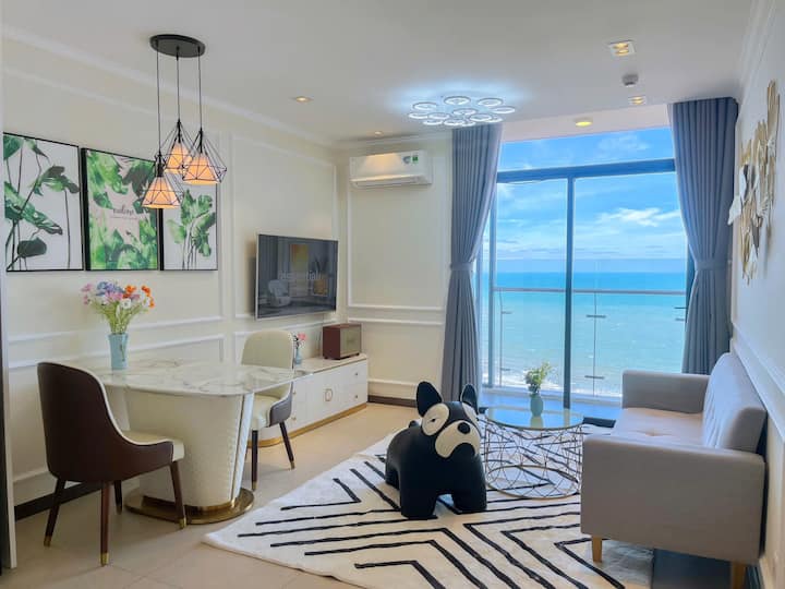 Căn Hộ Csj- Vip- View Biển Trực Diện- Nhà Của Thóc - ベトナム