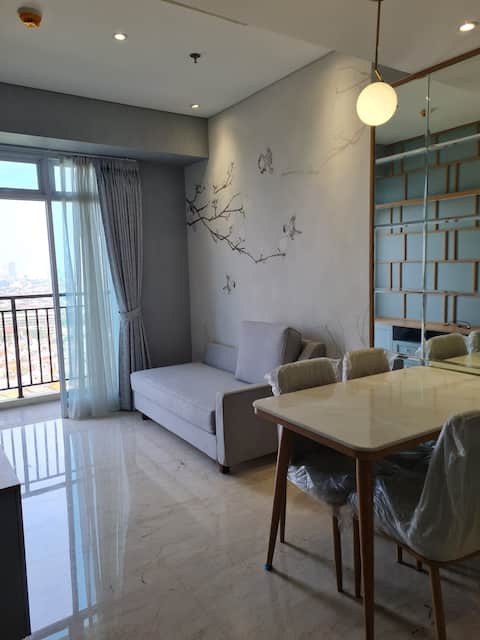 Modern 2 BR Apartment - Puri Orchard Apartment