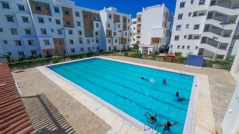 A cosy and modern apartment