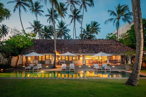 Samudra Beach Villa with private pool and chef