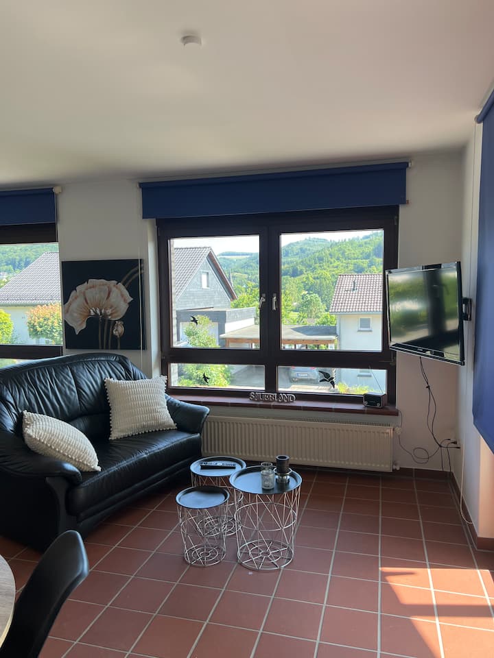 Fernblick Oase- Ferienwohnung Am Ruhrtal-radweg - Meschede