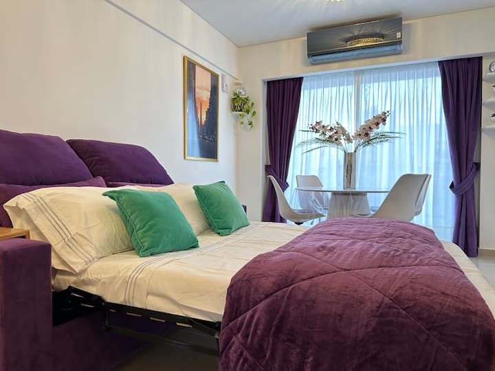 Departamento de 1 dormitorio en Almagro con balcón