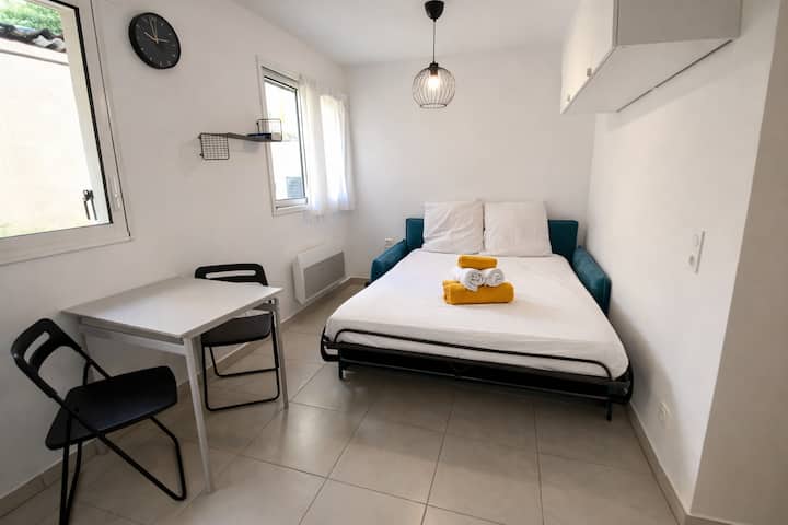Studio Paisible & Moderne - Wifi - Nice Gambetta - Nice