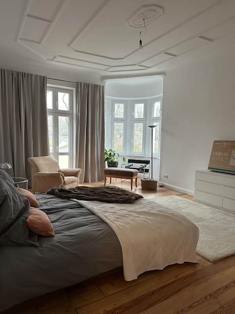 Urban escape with old-world charm.