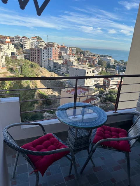 Luxury Beach View Apartment Annaba-Chapuis