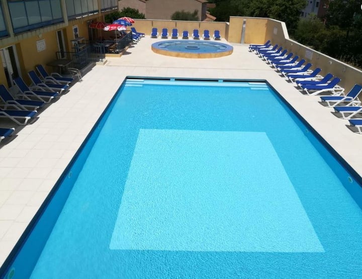 Bungalow Avec Piscine - Six-Fours-les-Plages
