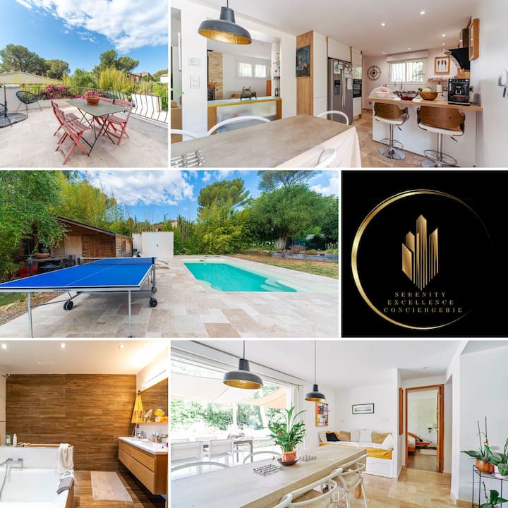 La Villa Manala · Piscine & Plage à Pied - Agay