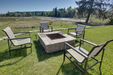 Puget Sound Views, 8.5 Acres! Luxury Outdoor Oasis