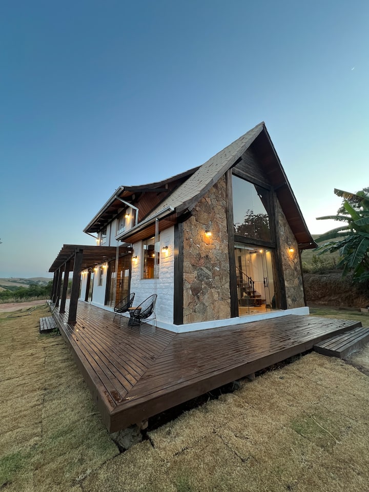 Chalet with Pool & Hot Tub – Up to 12 Guests