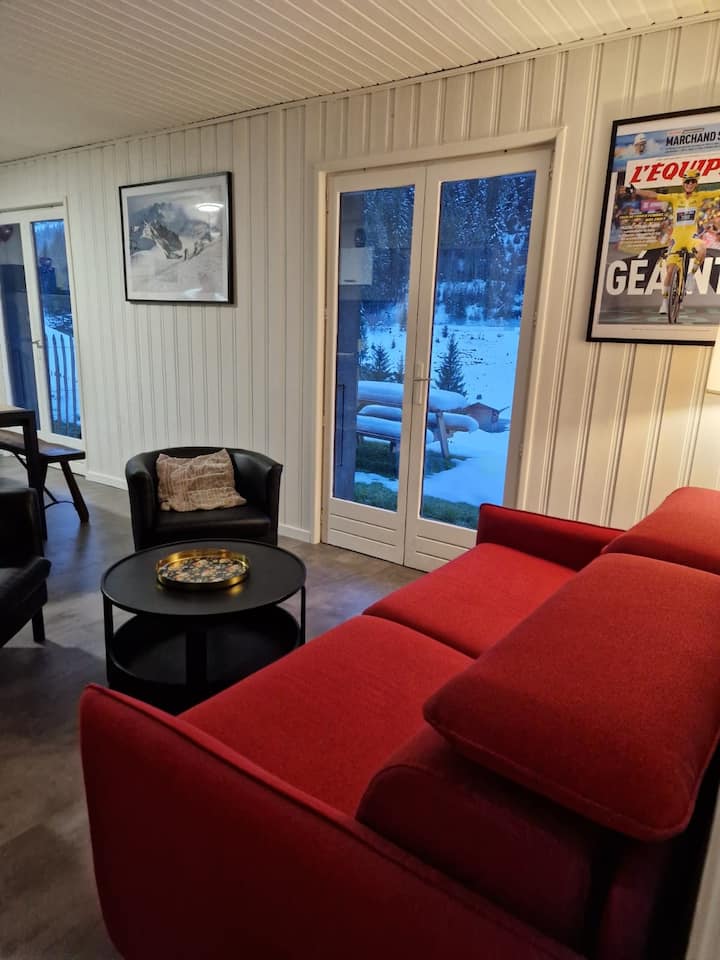 Appartement 6 Personnes Avec  Jardin - Chevreuils - Les Portes du Soleil