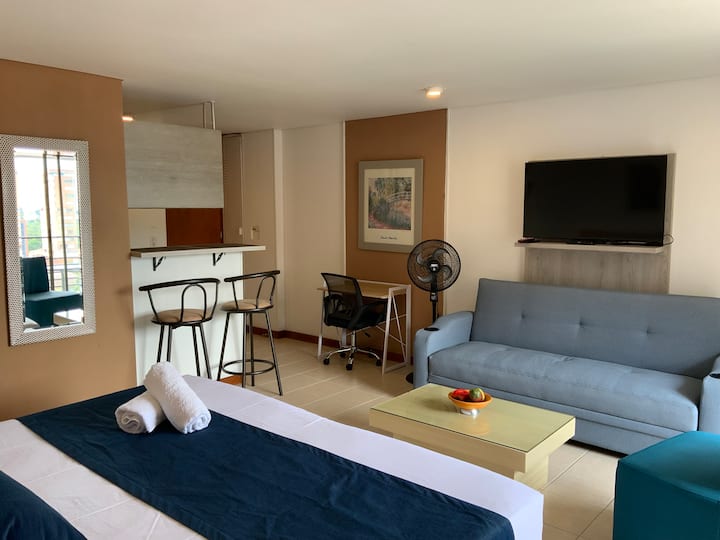 Moderno Loft Para Trabajar Y Descansar - Envigado