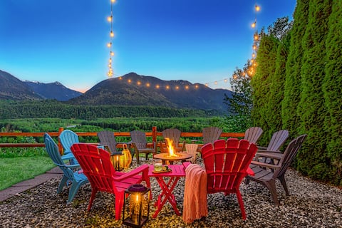 - Firepit | BBQ | AC | 1G WiFi | Pet friendly