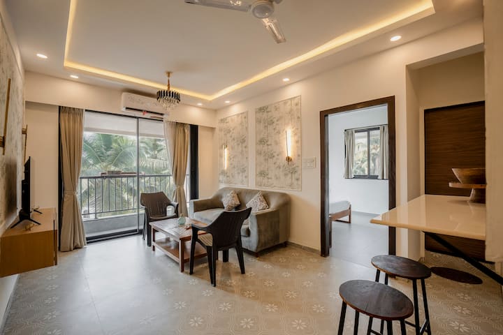 Nature Bliss 2bhk | Candolim | Mirashya C405 - 고아
