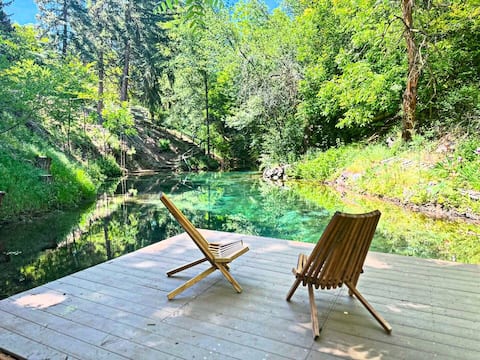 Creekside Chateaux, Priv pool-Sauna-Sleeps 16+!