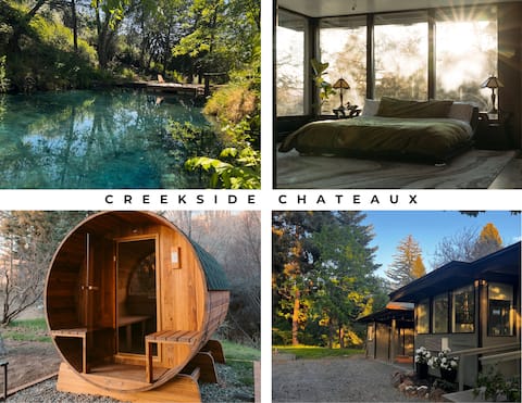Creekside Chateaux, Priv Pool & Sauna- Sleeps 20+