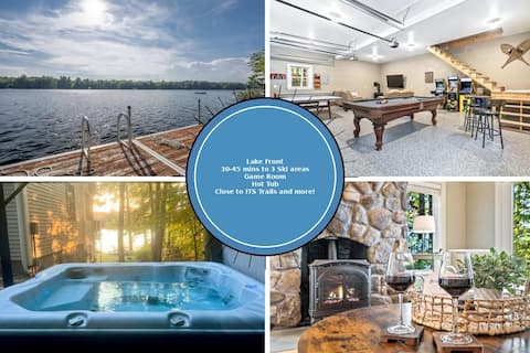 Norway Chalet-Lake & SkiRetreat. Game Rm, Hot Tub!