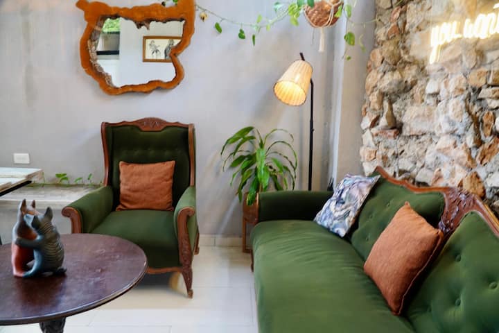 Estudio Céntrico Con Alberca Y Coworking - Valladolid