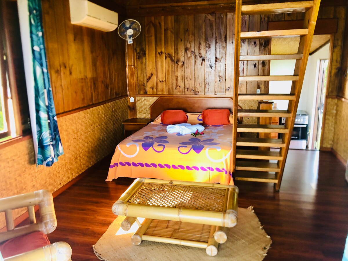 Autre vue de chambre du bungalow Havae