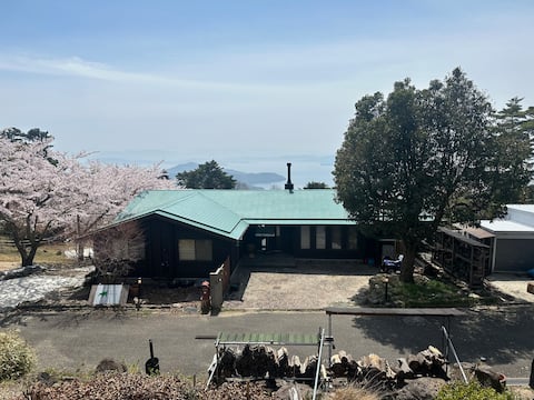Shodoshima Private Campsite for group accommodation! A private villa with a panoramic view