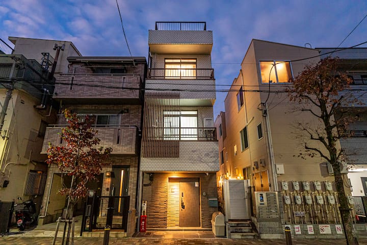 JOEN 叙園　，商店街近隣，十条駅徒步5分，新宿電車で12分。