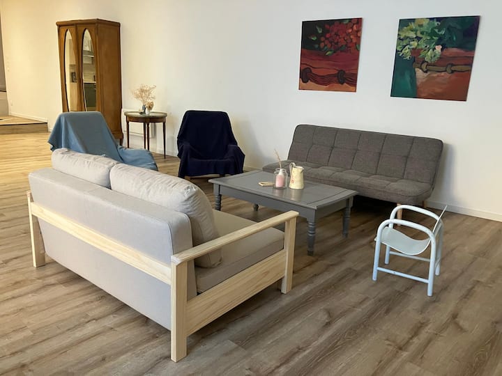 Loft Chaleureux, 14 Couchages - Saint-Quentin