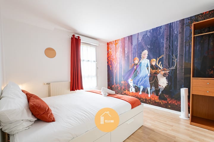 Duplex Le G - Reine Des Neiges 10 Min Disney Paris - Disneyland París