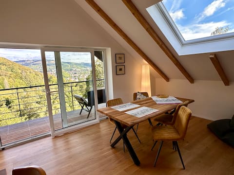 Popular Airbnb listing: House Palita- Eagle View (Yoga & Boulder option) in Suhl