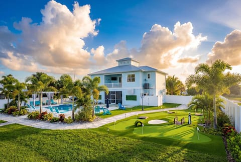 Seaside Boca (Pool + Sauna + Mini Golf + Spa)
