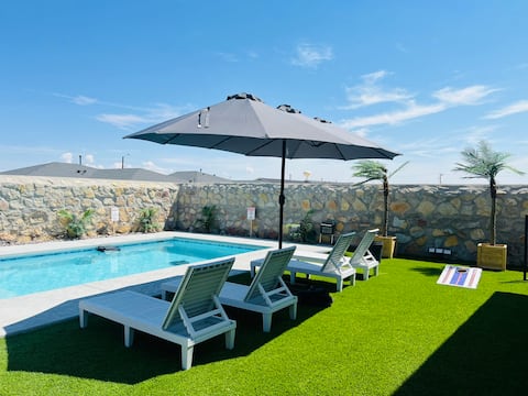 Desert Oasis | Heated Pool & Large Backyard