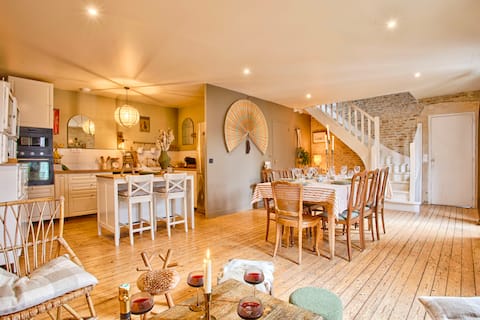 Casa Maôme - Family House by the Sea - 8 people