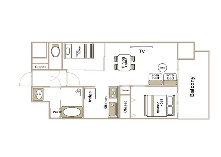 Opened In December 2024 / Hakata  / Tenjin / 5pax - 福岡県