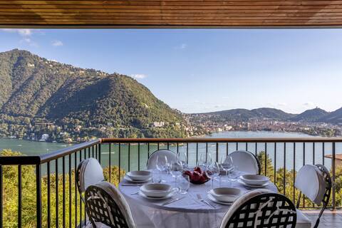 Villa San Pietro-Lake Views/AC/Parking/Jacuzzi/Gym