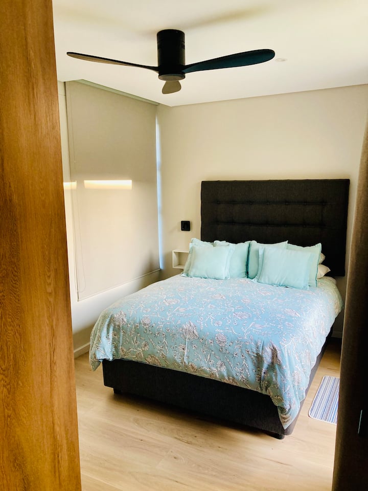 A modern, comfortable bedroom with quality linen and mattress — and your own private ensuite.