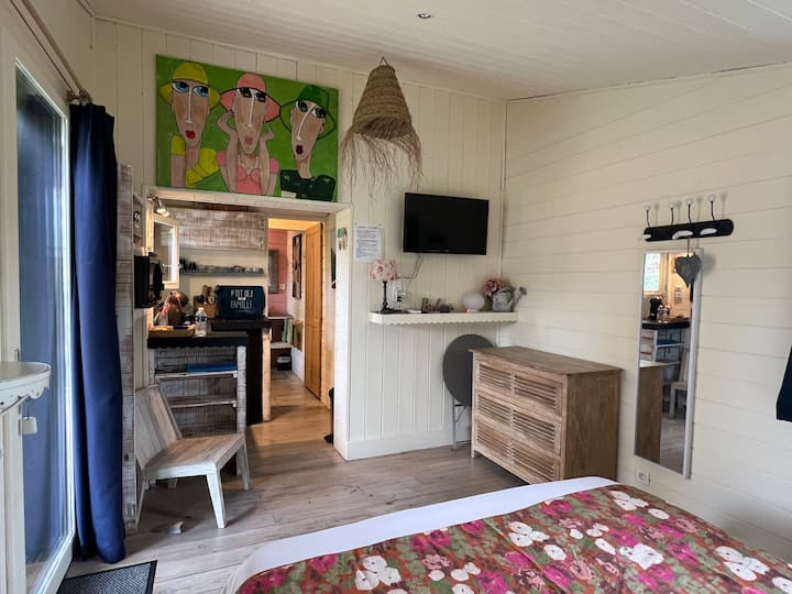Cabane Romantique, Jardin Privatif, Piscine - Andernos-les-Bains