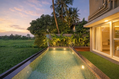 Villa Unplug by the Sea • 300m to Benaulim Beach