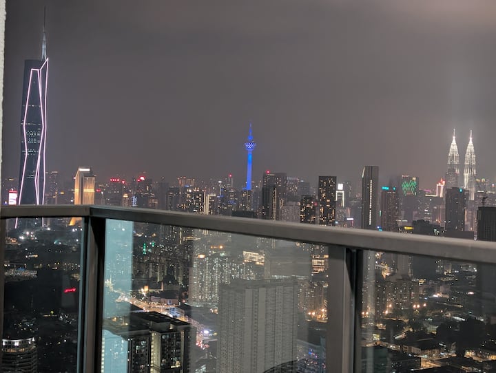 Klcc Skyline View Trion Boardgame Mrt Comfy Suite - Kuala Lumpur