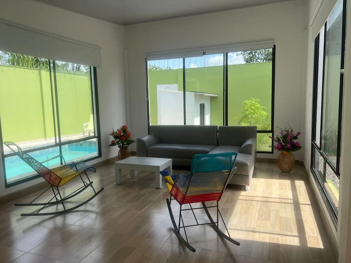 Hermosa Casa Campestre - San Martín