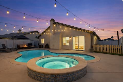 Pool|Jacuzzi|BBQ|Backyard|Games|Arcades|King Suite