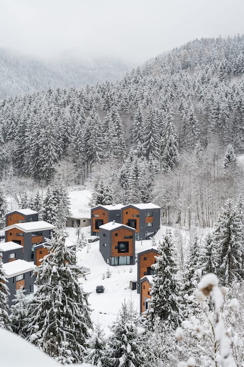 Malinô Apartments - Chalets in Ski & Bike Park- A2