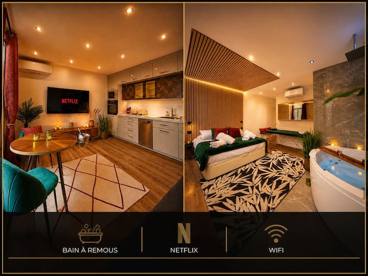 Love Room Jacuzzi - 5min Disney 30min Paris - Esbly