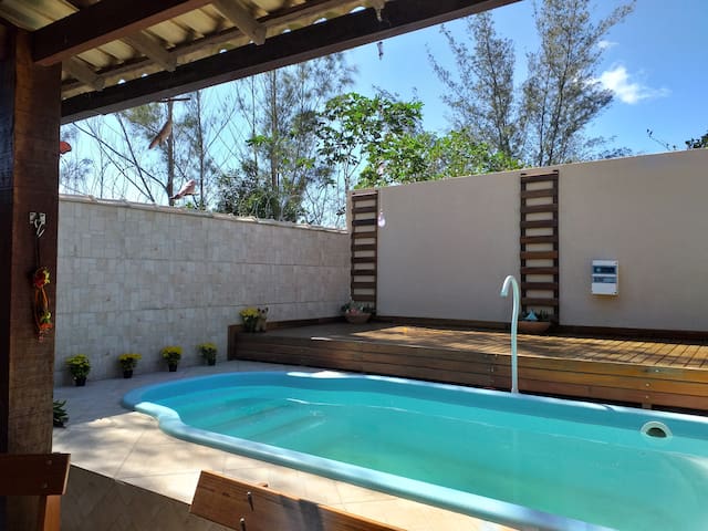 Entire home with 2 bedrooms in Cabo Frio - Casa com piscina em Arraial do Cabo