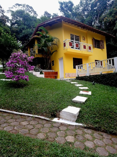 Farmhouse • Swimming Pool • Dining Area • Firepit • 1 hour from São Paulo