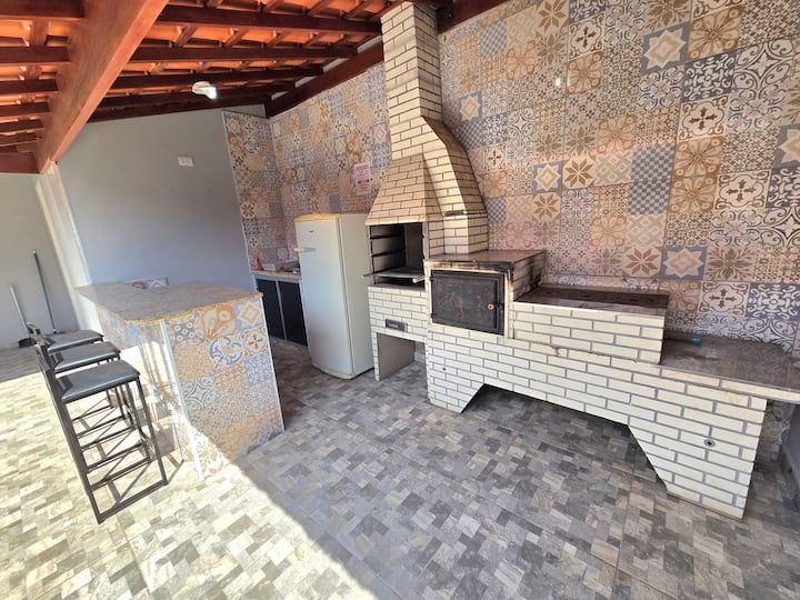 Casa Perfeita 25 Min Thermas Com Churrasqueira - São Pedro