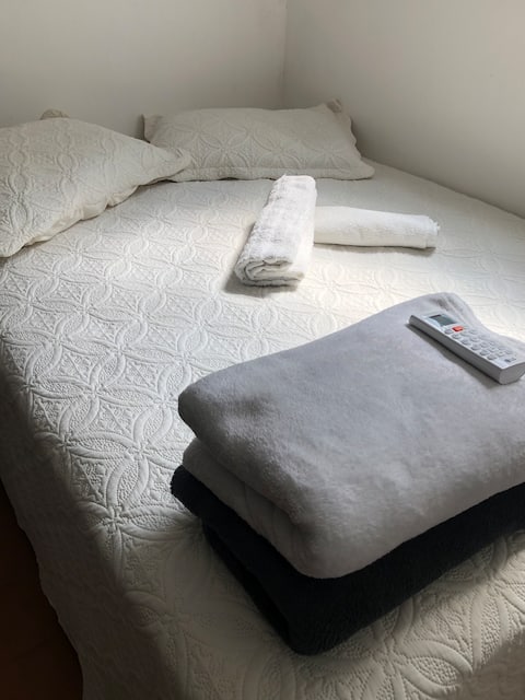 Ground Floor-Central + Space- Air Conditioning without noise.