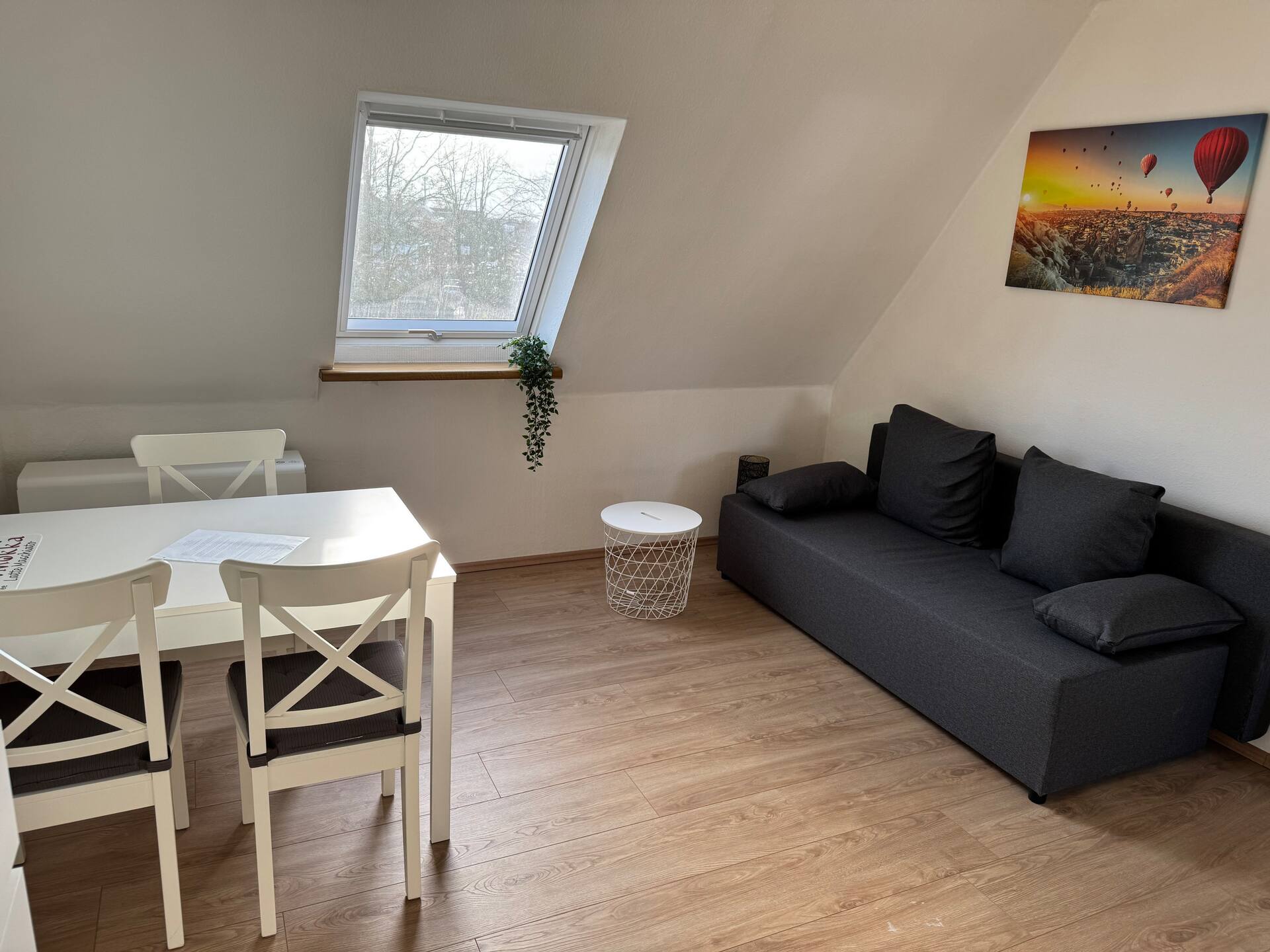 Small attic apartment