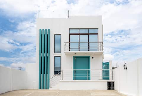 Rooftop with pool and exclusive beach access