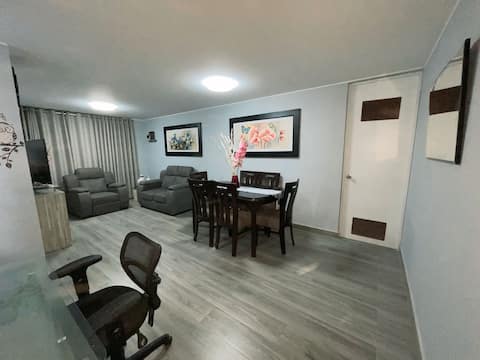 Beautiful fully furnished 3-bedroom apartment.
