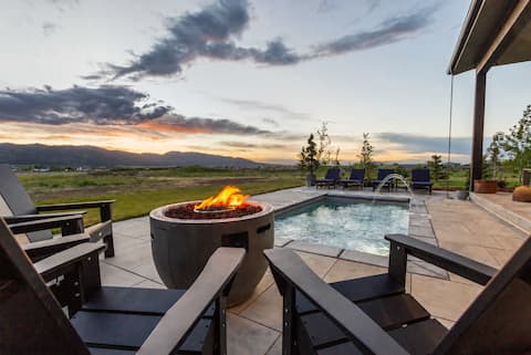 Luxe Teton Estate | Heated Pool • 3 Private Acres