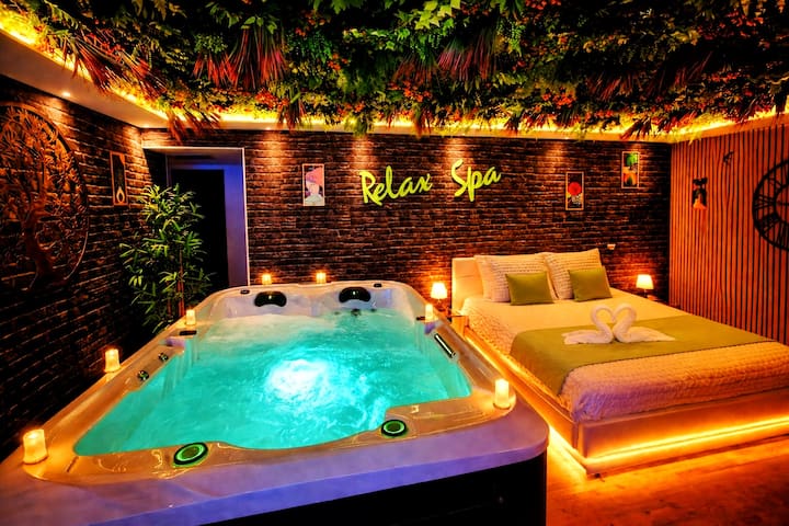 Relax Spasuite Jacuzzi Privé4 Pers10 Min Colmar - Colmar