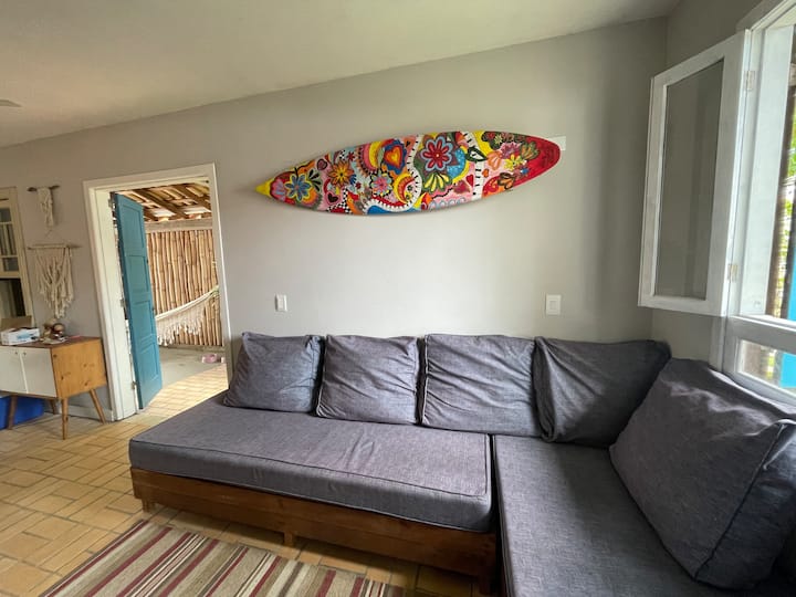 Casa A 50m Do Mar Com Piscina E Ar Condicionado. - Paranaguá